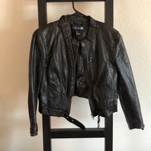 Forever 21 Faux Leather Jacket